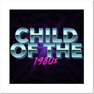 Child of the 1980s Retro Design Posters and Art